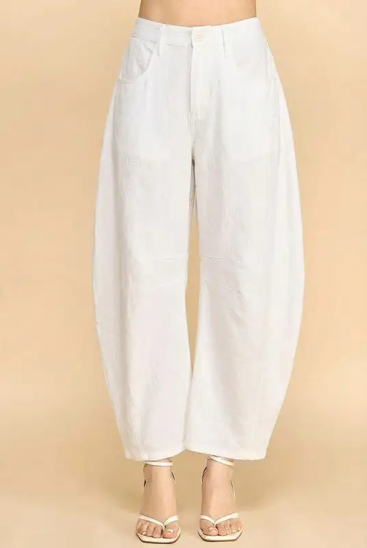 Barrel Leg Pants