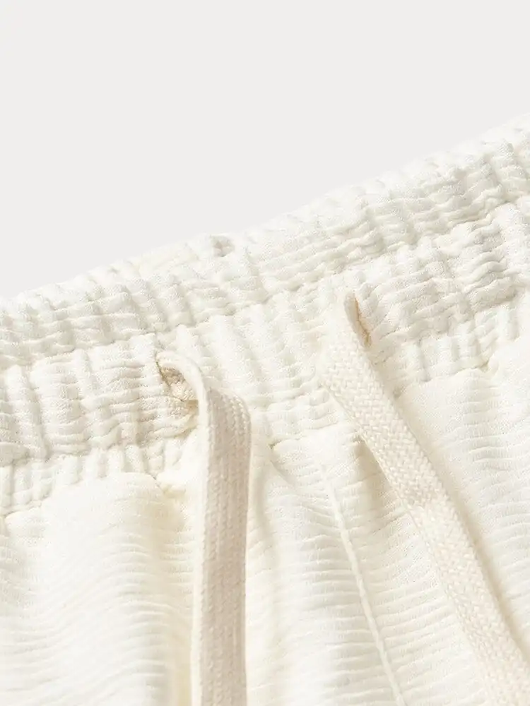 Leisure Texture Shirt Set