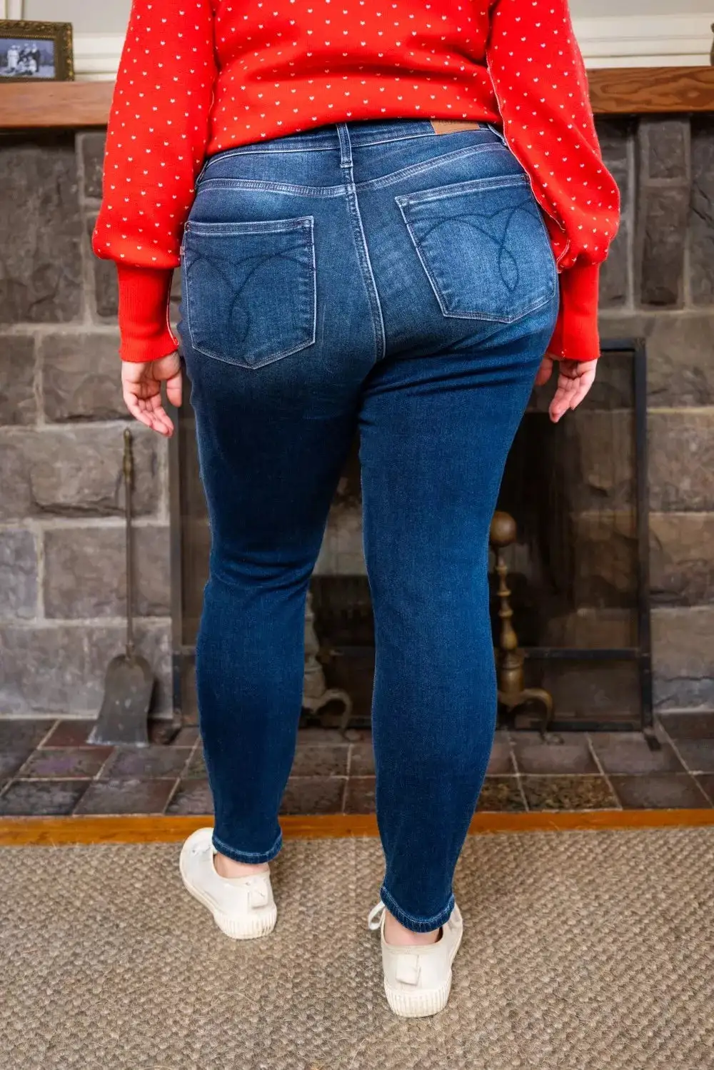 Denim Skinny Fit Pocketed Casual Jeans