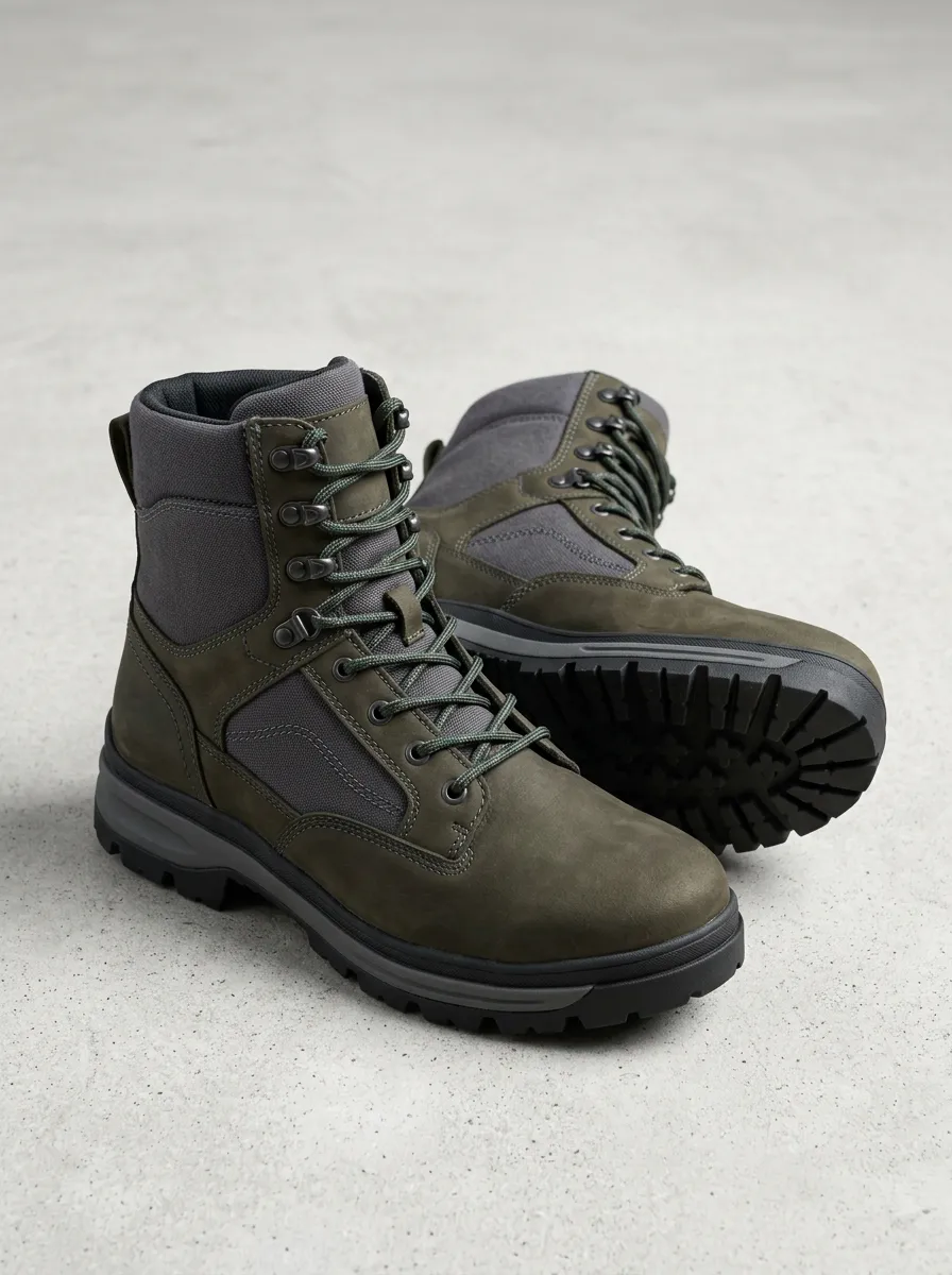 Unisex Everyday Tactical Military Print Work Boots