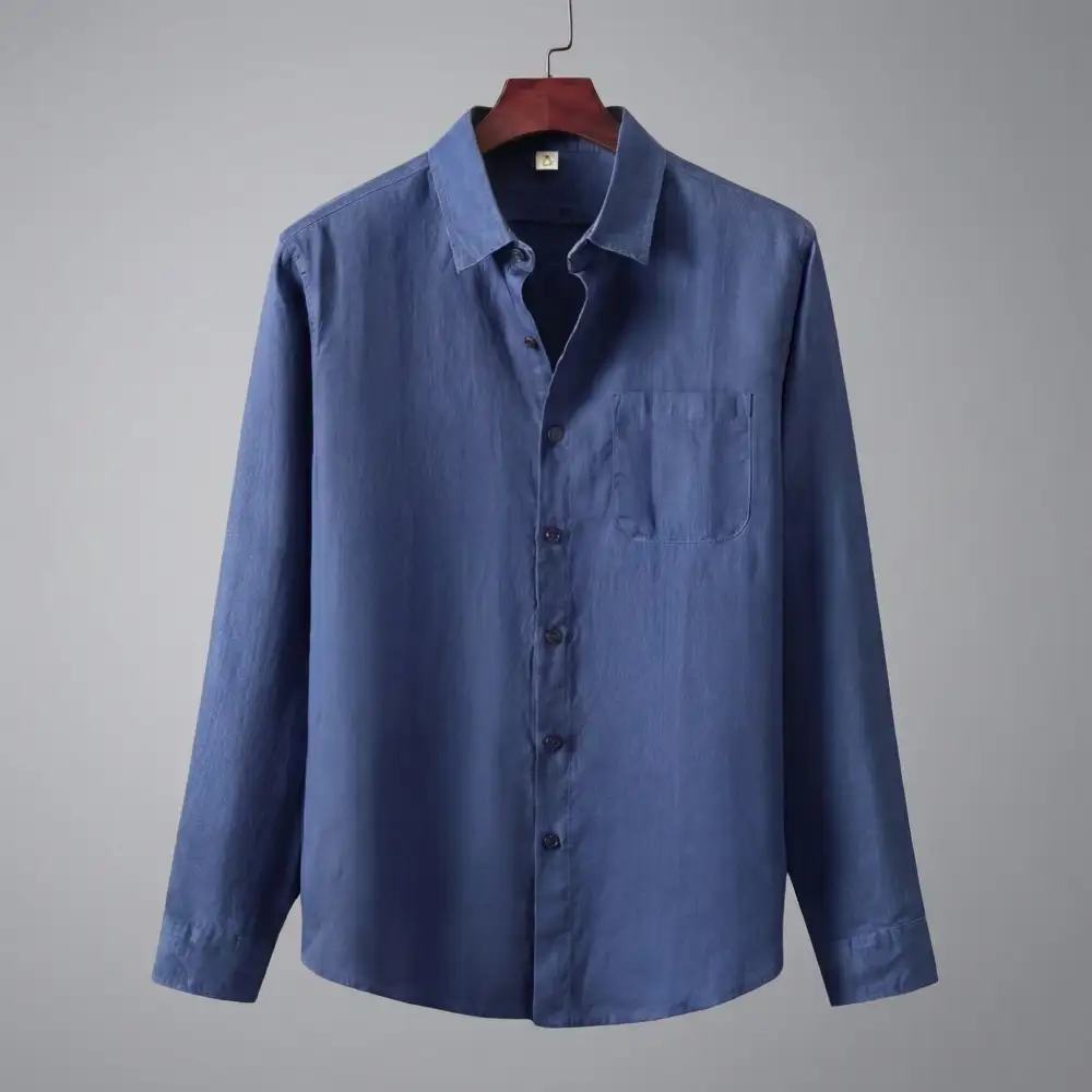 Linen Breathable Long Sleeve Shirt