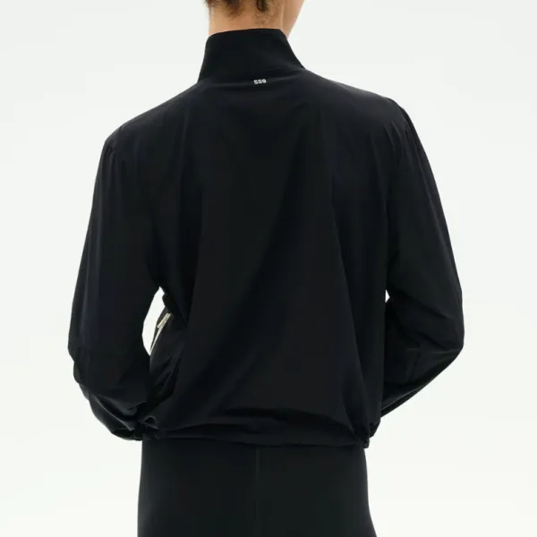 Woven Nylon Quarter-Zip Pullover