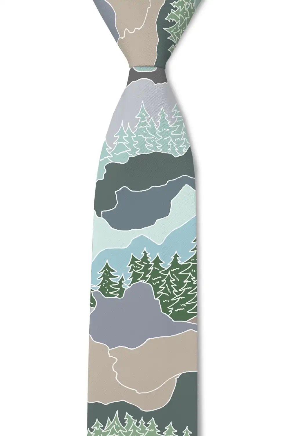 Tailored Outdoor Novelty Pattern Necktie