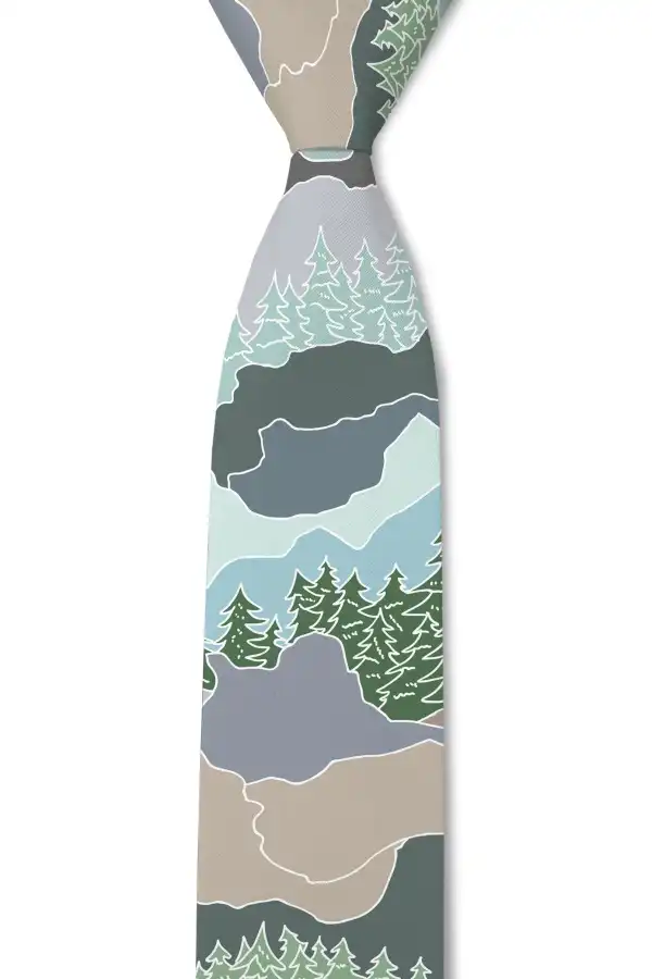 Tailored Outdoor Novelty Pattern Necktie