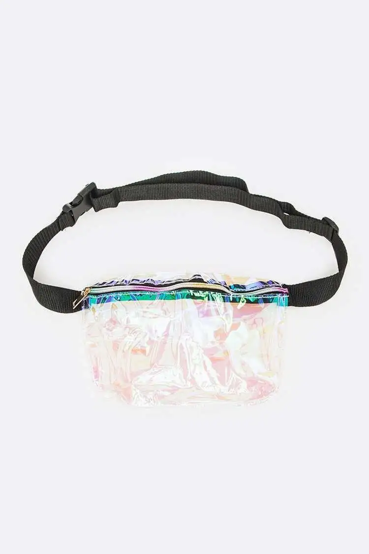 Nylon Zip Shoulder Bag