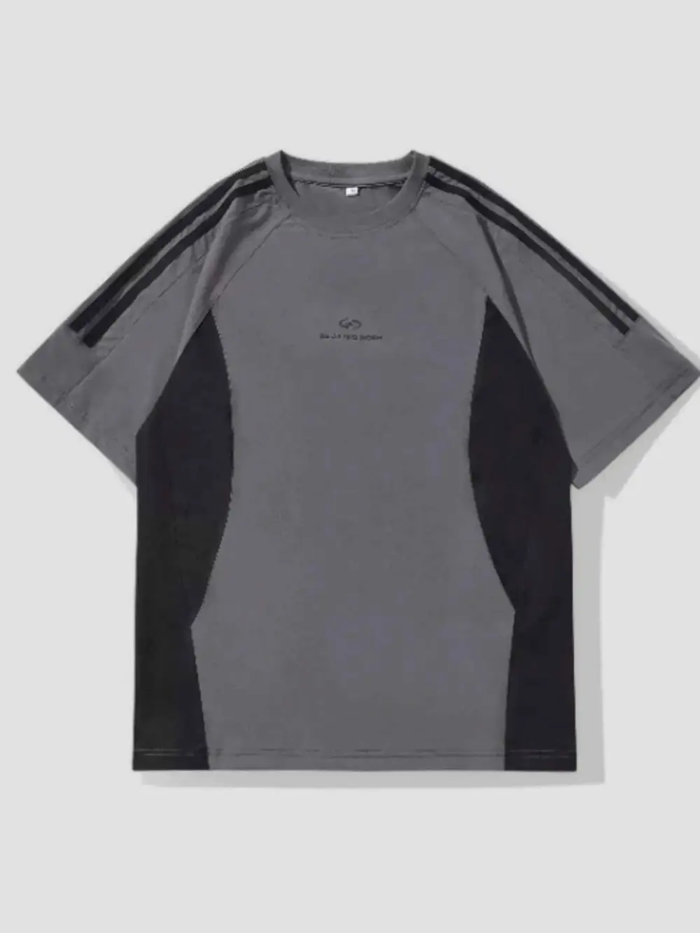 Simple Round Neck Short Sleeve T-Shirt