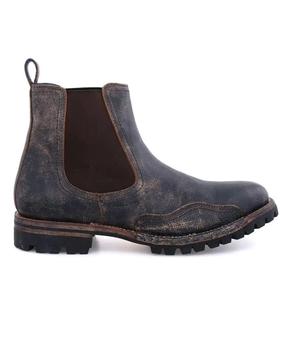 Lug-Sole Streamlined Chelsea Boots