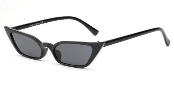 Retro Vintage Slim Cat-Eye Sunglasses