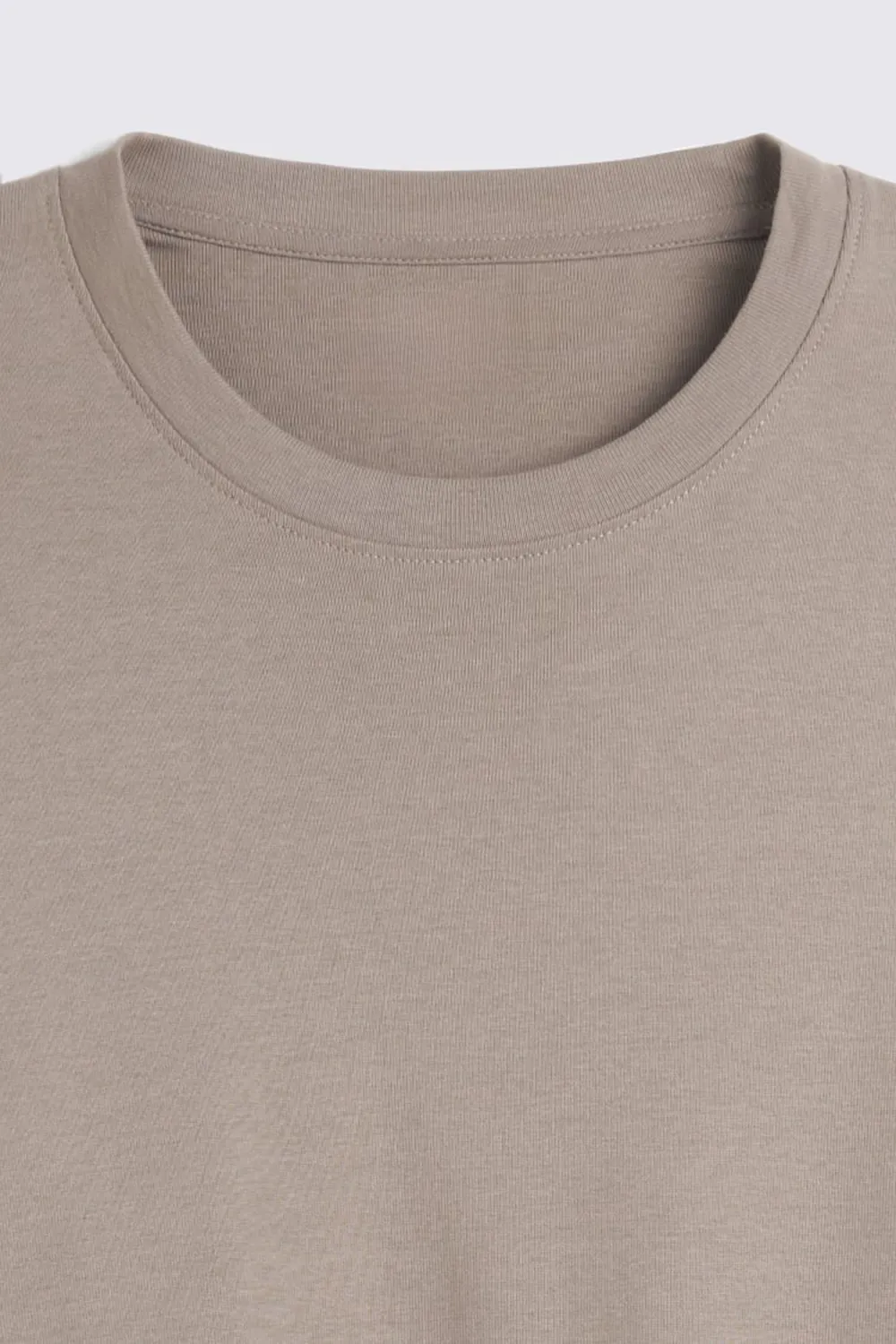Heavy-Weight Basic T-Shirt In White