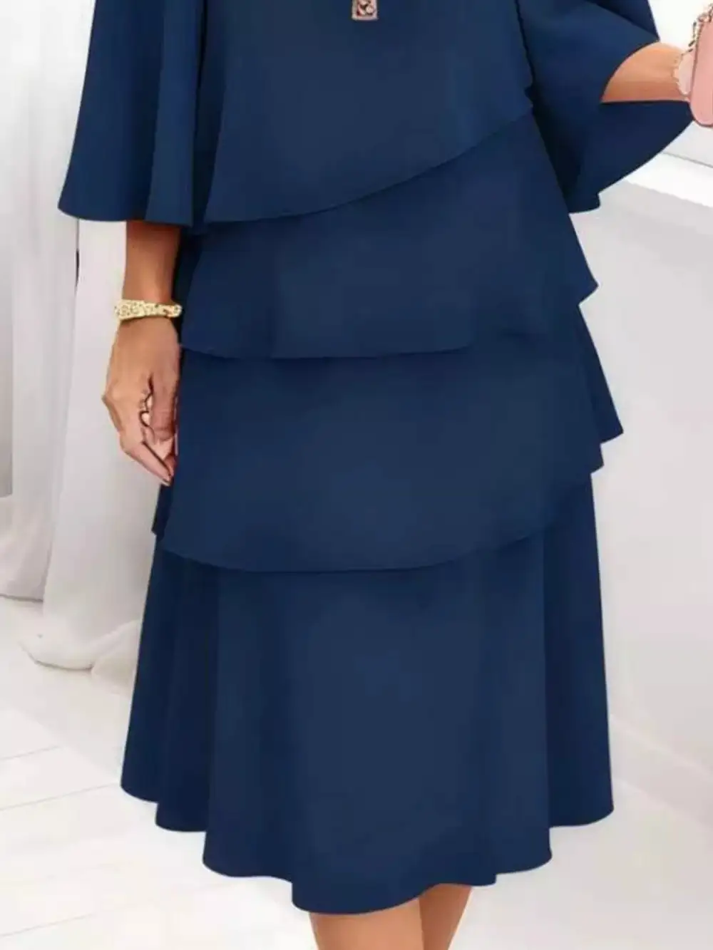 Wearable Cut Ruffle Dress