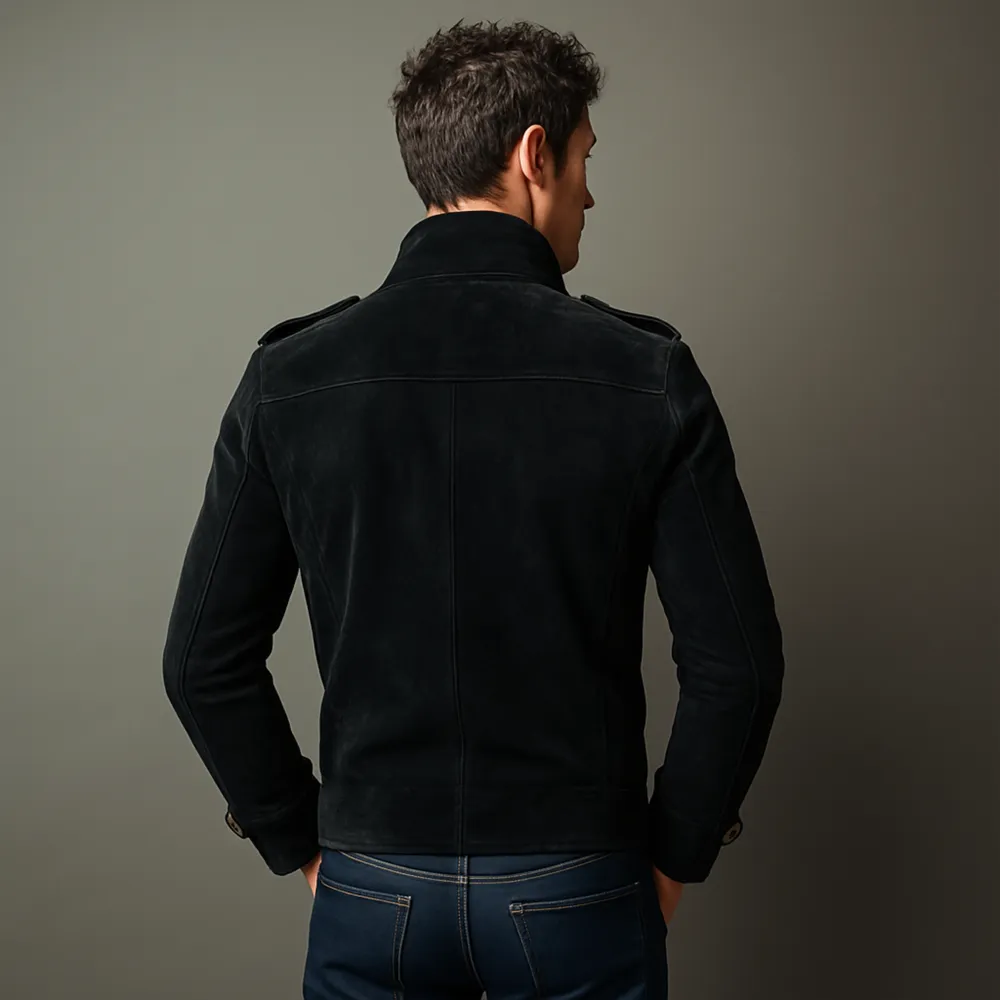 Structured Utility Slim Jacket