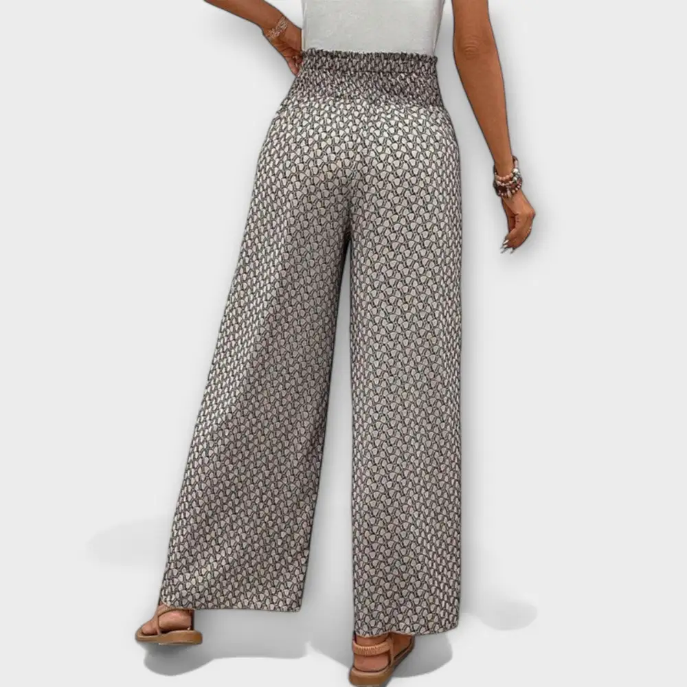 Palazzo Boho High Waist Trousers