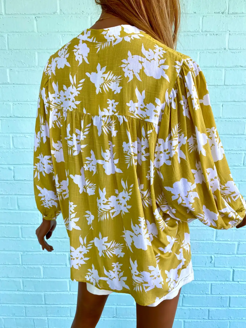 Relaxed Tassel Blouse
