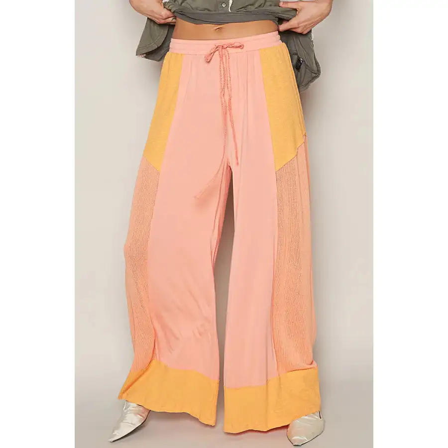 Daytime Drawstring Wide Leg Pants