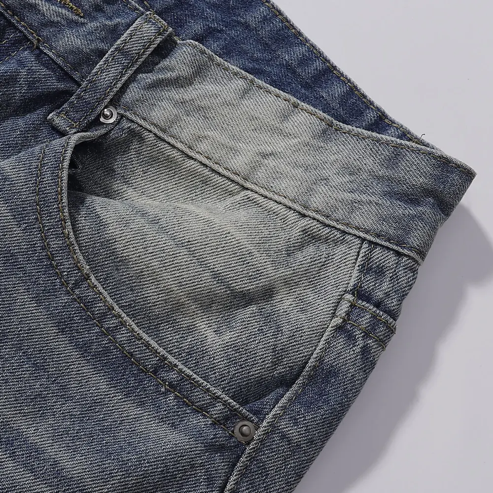 Urban Straight Leg Denim Jeans