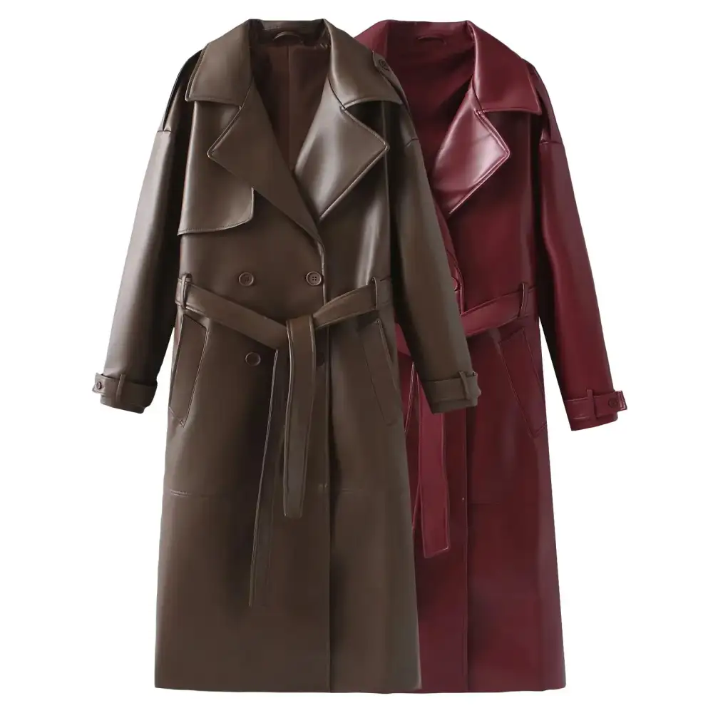 Modern Longline Trench Coat