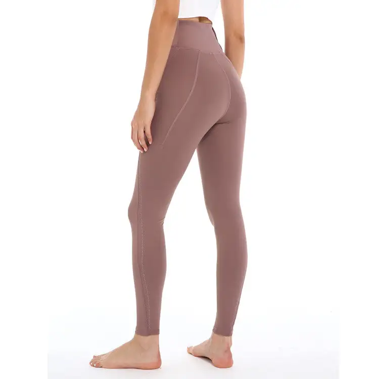 High Elastic Waist Yoga Leggings Fitness Tights Cycling Sports Running
