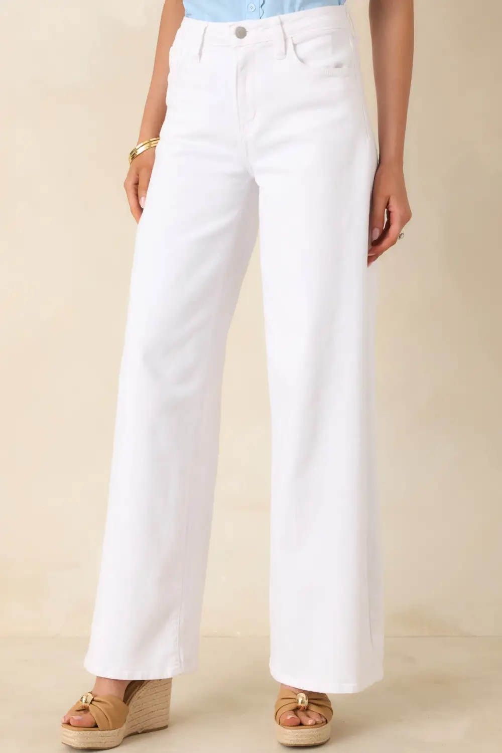 High Rise Wide Leg Jeans