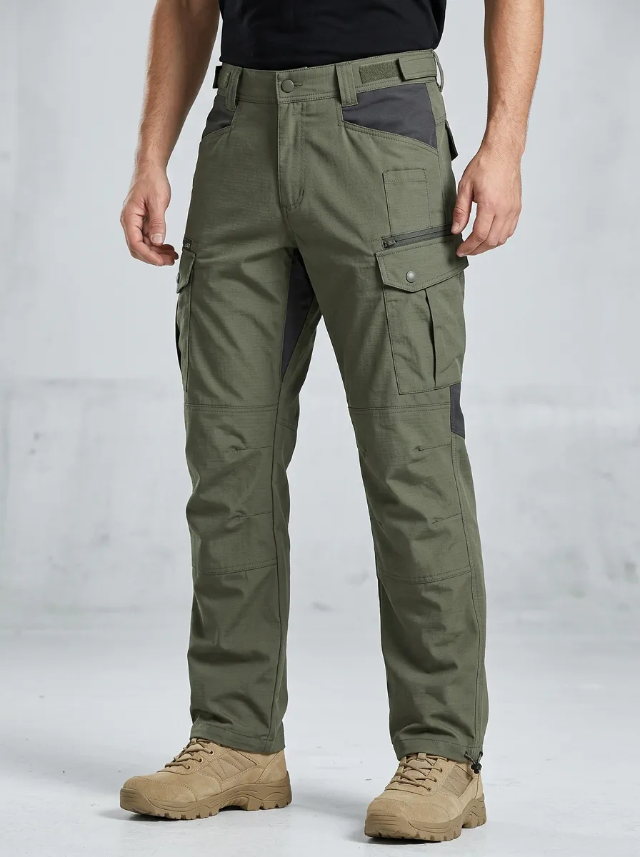 Men's Everyday Pocketed Multi-Pocket Cargo Pants