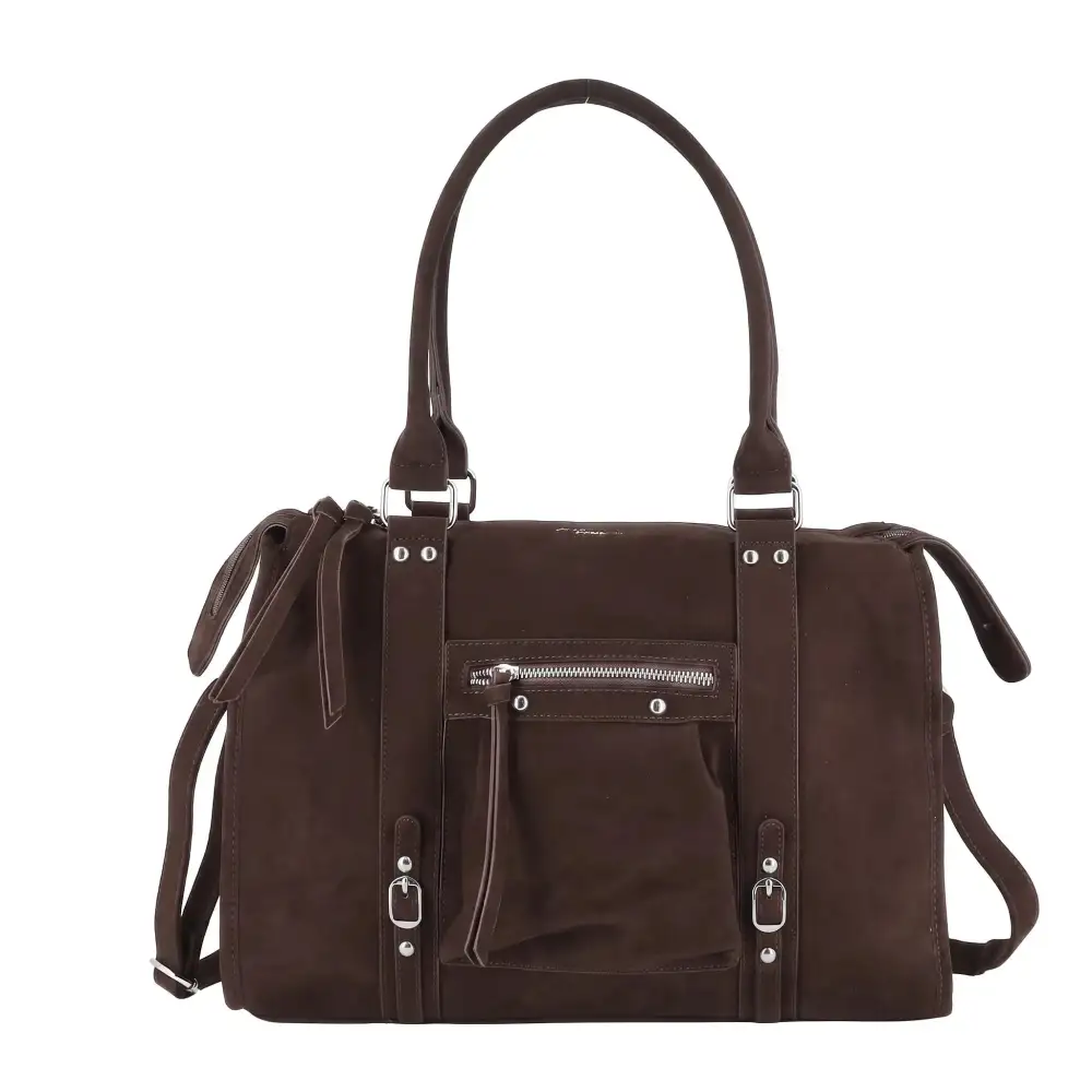 Suede Soft Compact Tote Bag