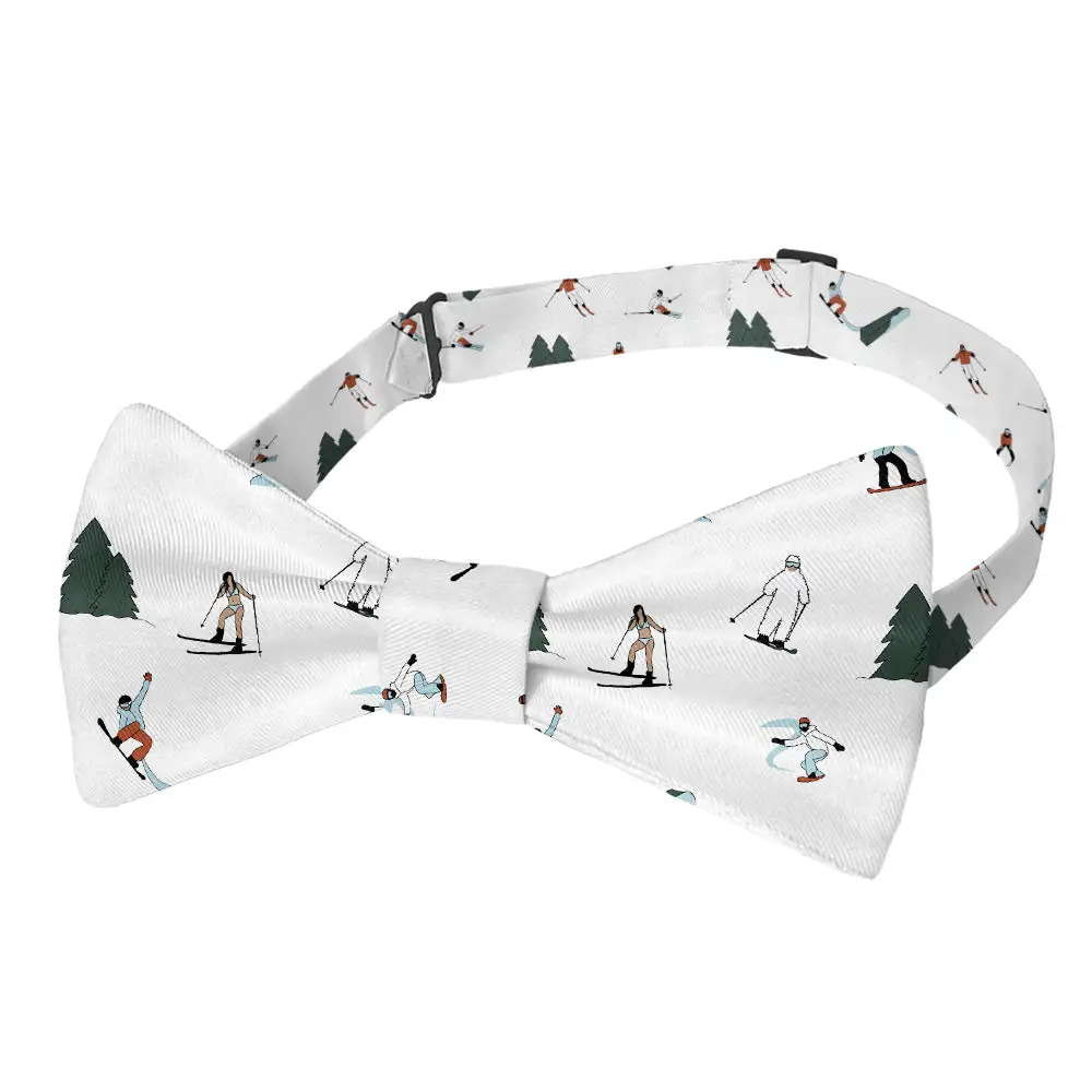 The Slopes Pattern Bow Tie