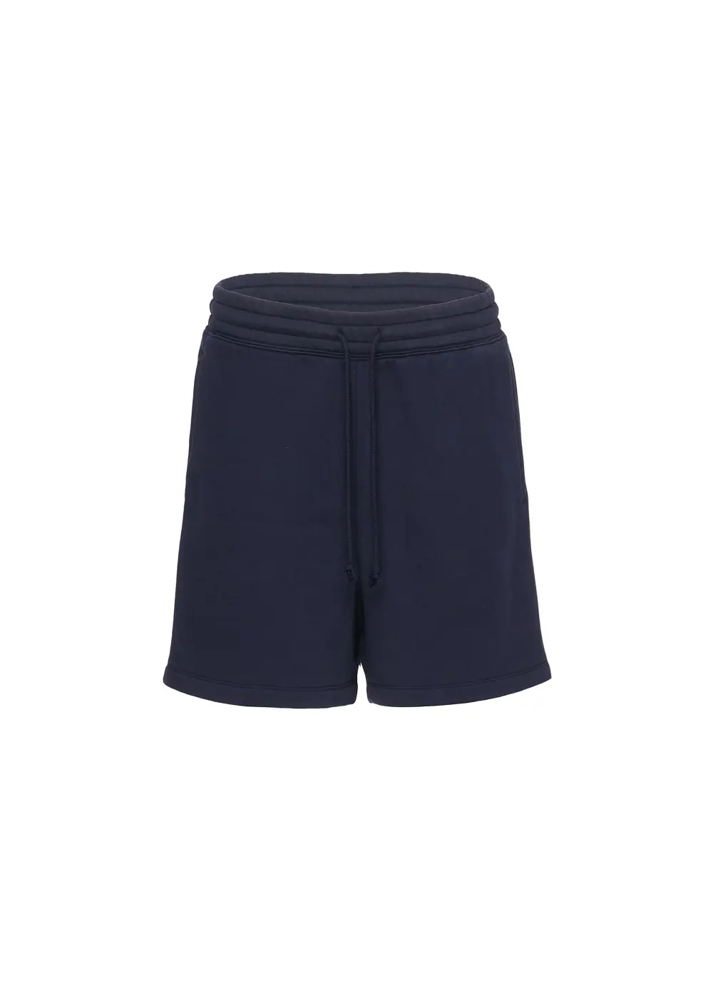 Casual Simple Loose Breathable Dark Blue Shorts