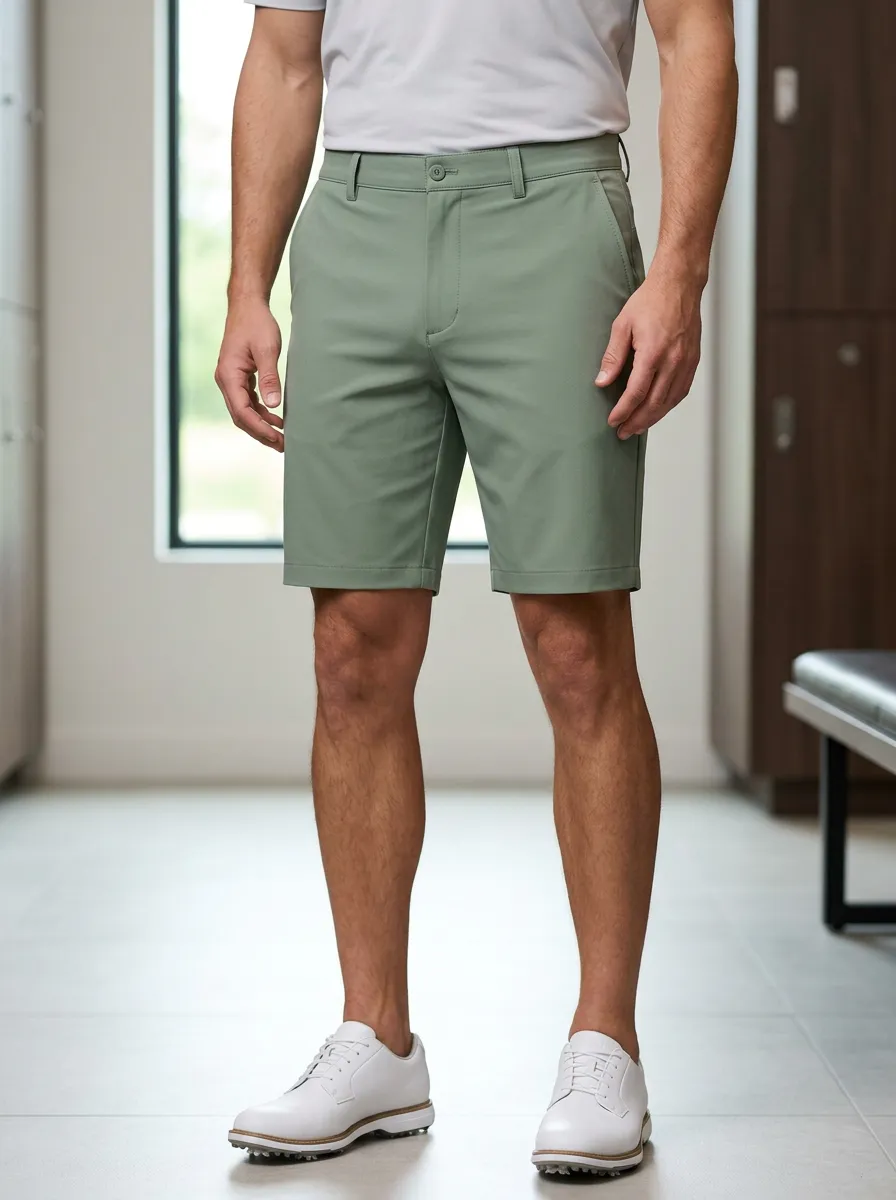 Performance Men'S Golf Lover Solid Performance Shorts