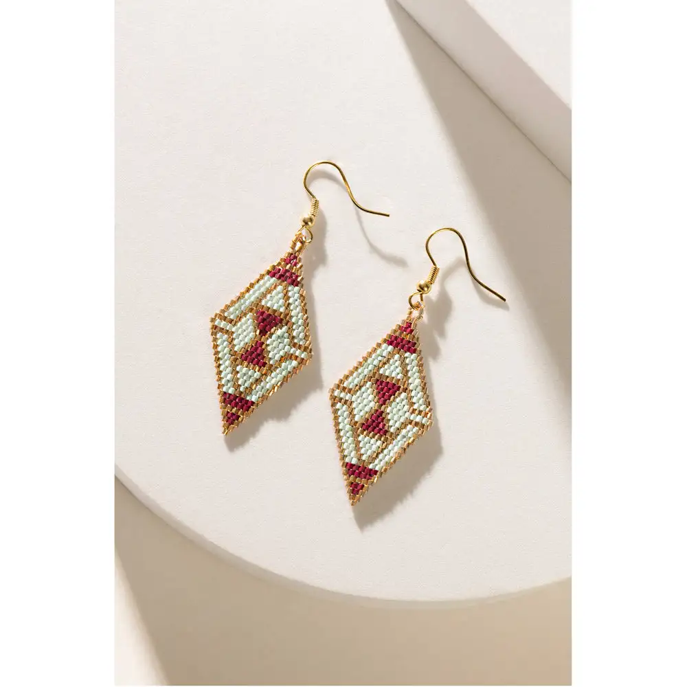Radiant Openwork Artful Beaded Earrings