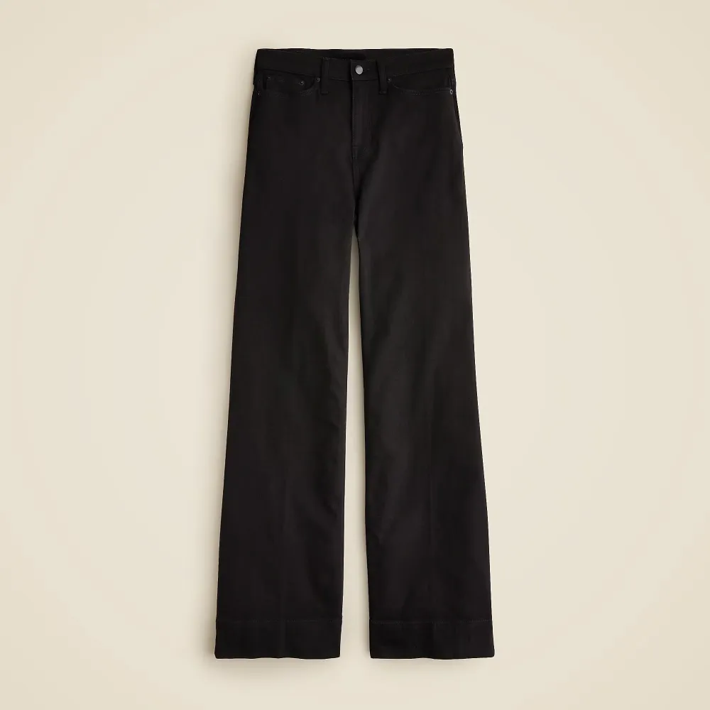 Denim Semi-Stretch Casual Trousers