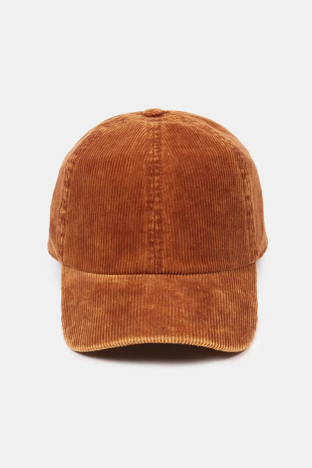 Acid Wash Corduroy Baseball Cap