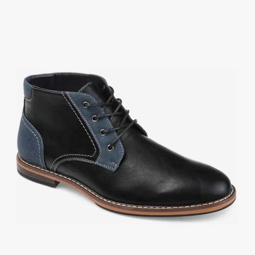 Splicing Plain Toe Work Boots