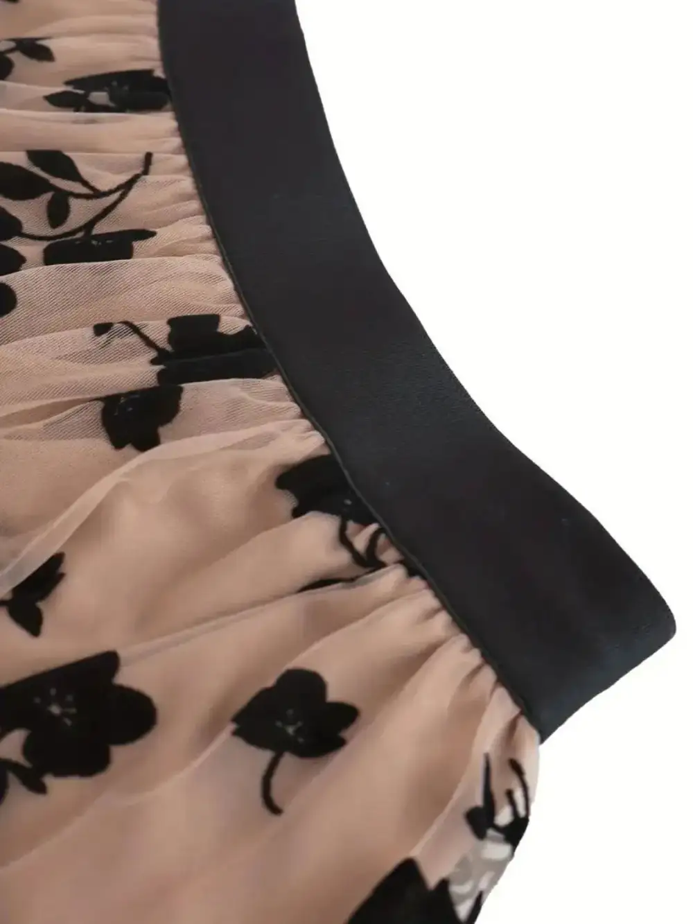 Floral High Waist Mini Skirt