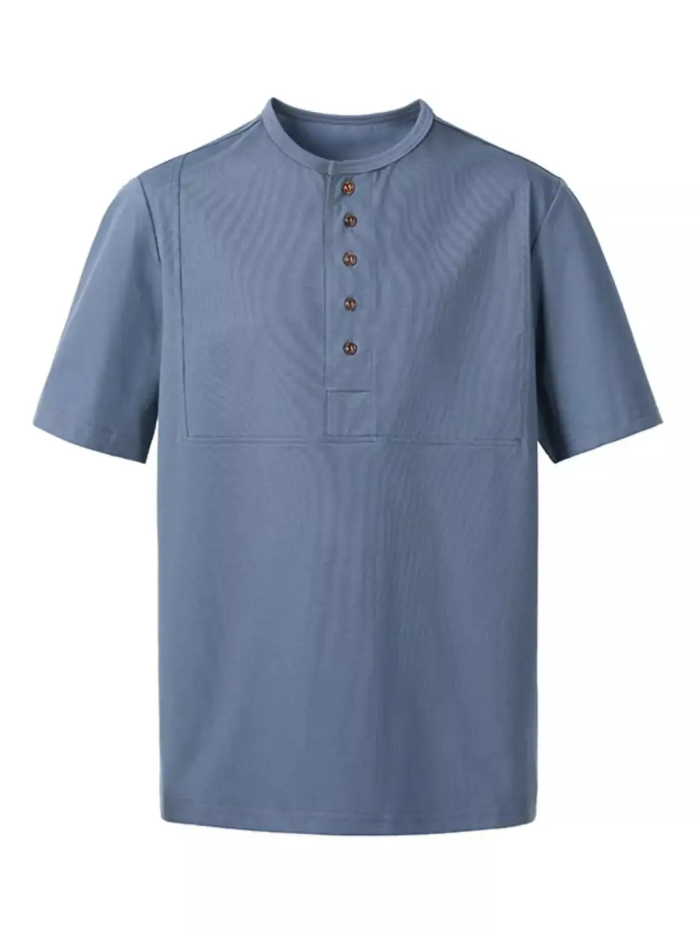 Button Detail Short Sleeve T-Shirt