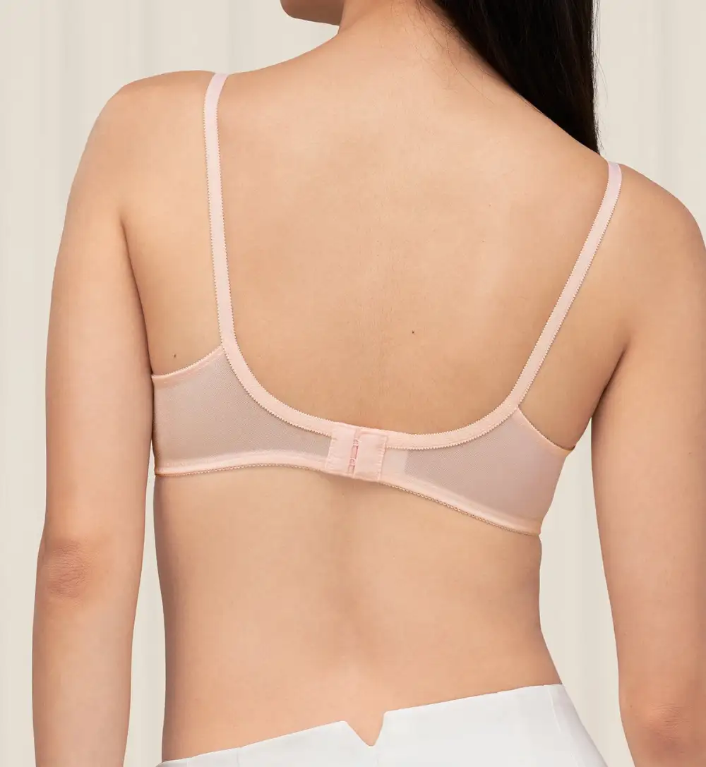 Women's Modern Non-Wired Padded Lace Molded Bra