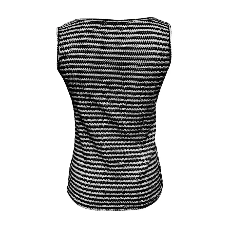 Button Front Knit Tank Top