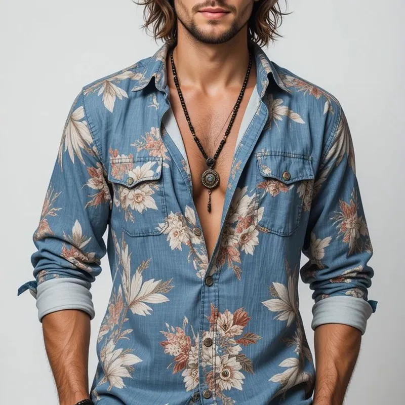 Floral Button Shirt