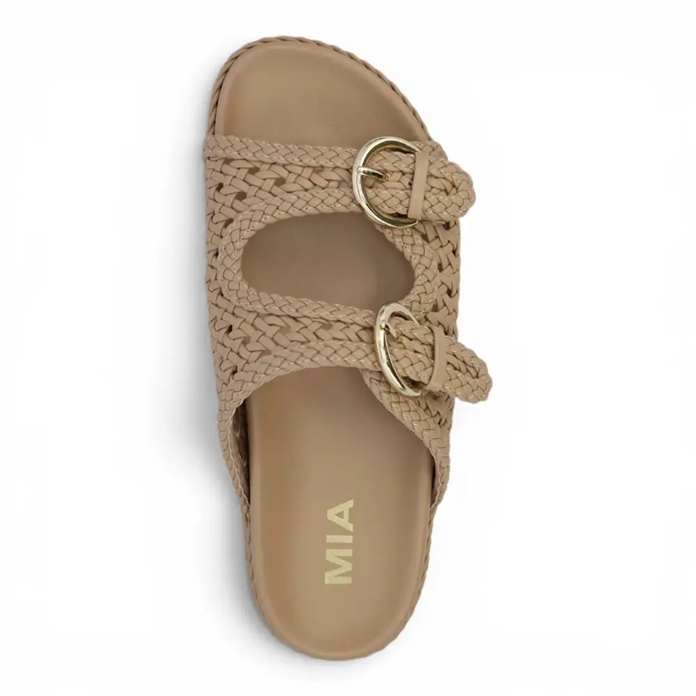 Monaco Trendy Woven Buckle Slide