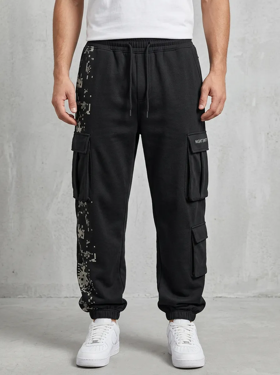 Cargo Jogger Digital-Camo Men's Cargo Joggers