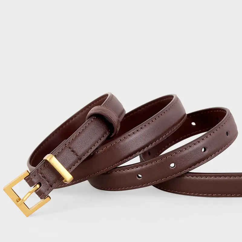 Easygoing Slim Profile Buckle Belt