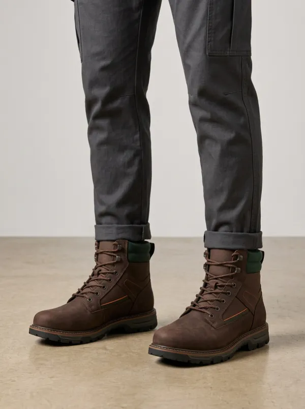 Men's Trim Stitched Work Boots