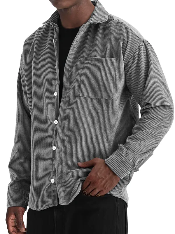 Modern Corduroy Pocket Shirt