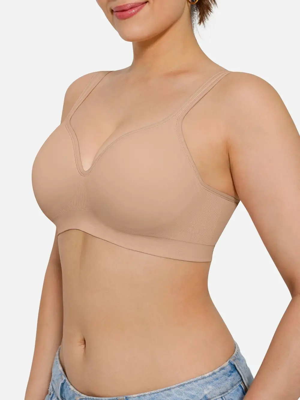 Seamless Wireless Comfort Smoothing Bra
