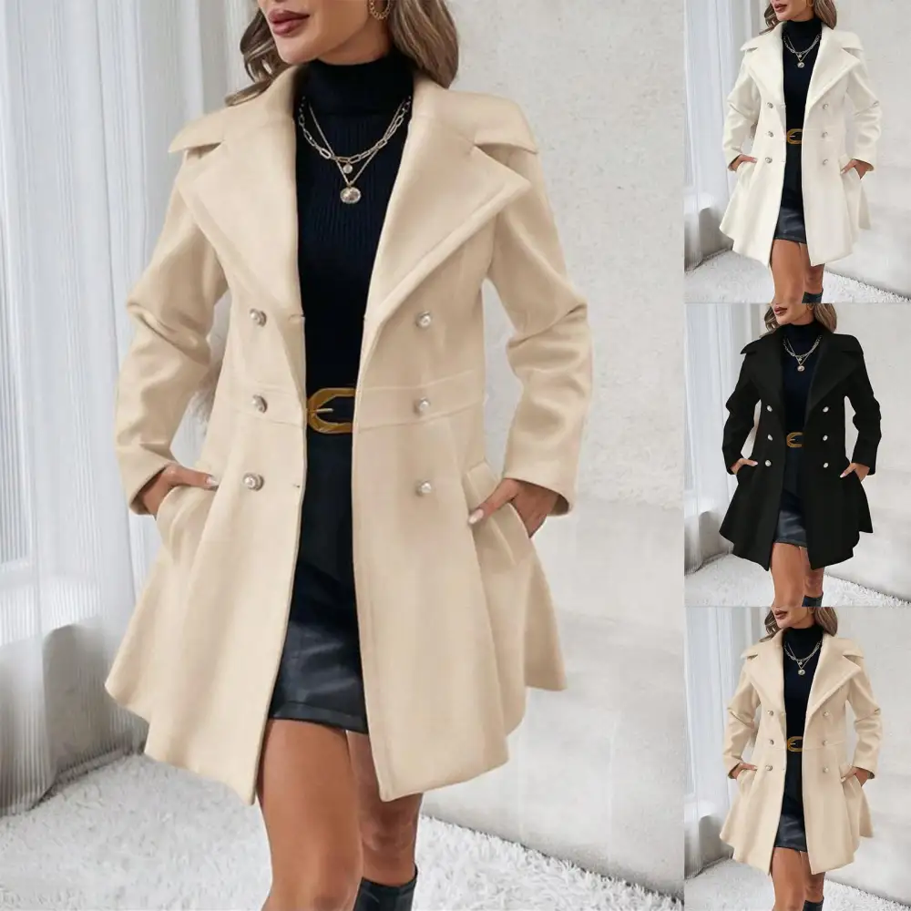 Relaxed Cropped Trench Coat