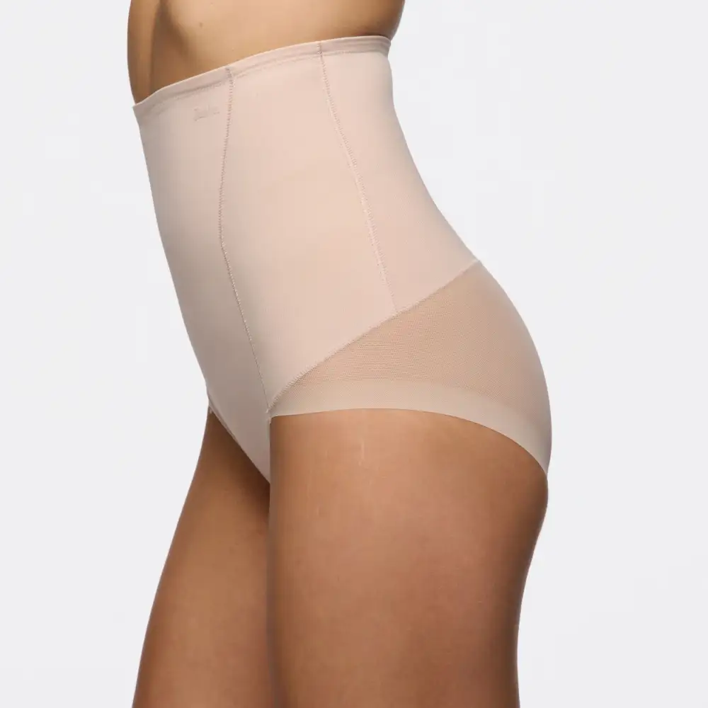Women's Cotton Gusset Mesh Cotton Breathable Supportive Fit Shaping Panty