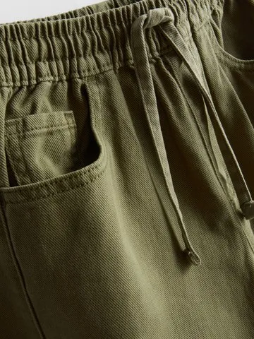 7-15yrs | Twill Embroidered Trousers