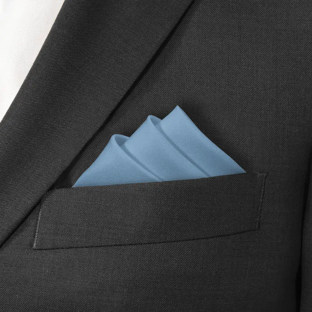 Smart Polished Solid Pocket Square