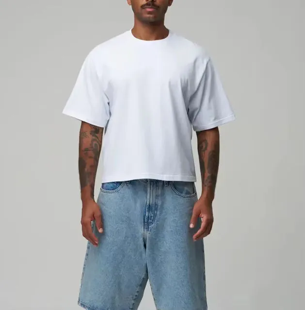 Men's Square Shoulder T-Shirt 300gsm
