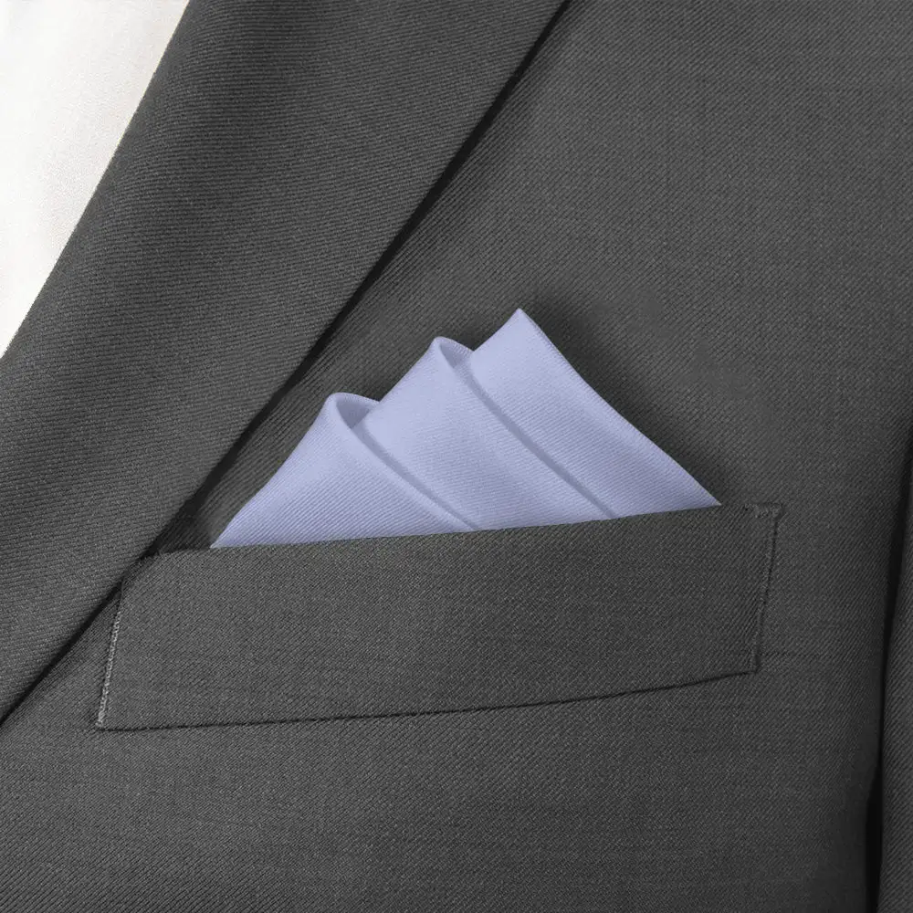 Elegant Graceful Solid Pocket Square