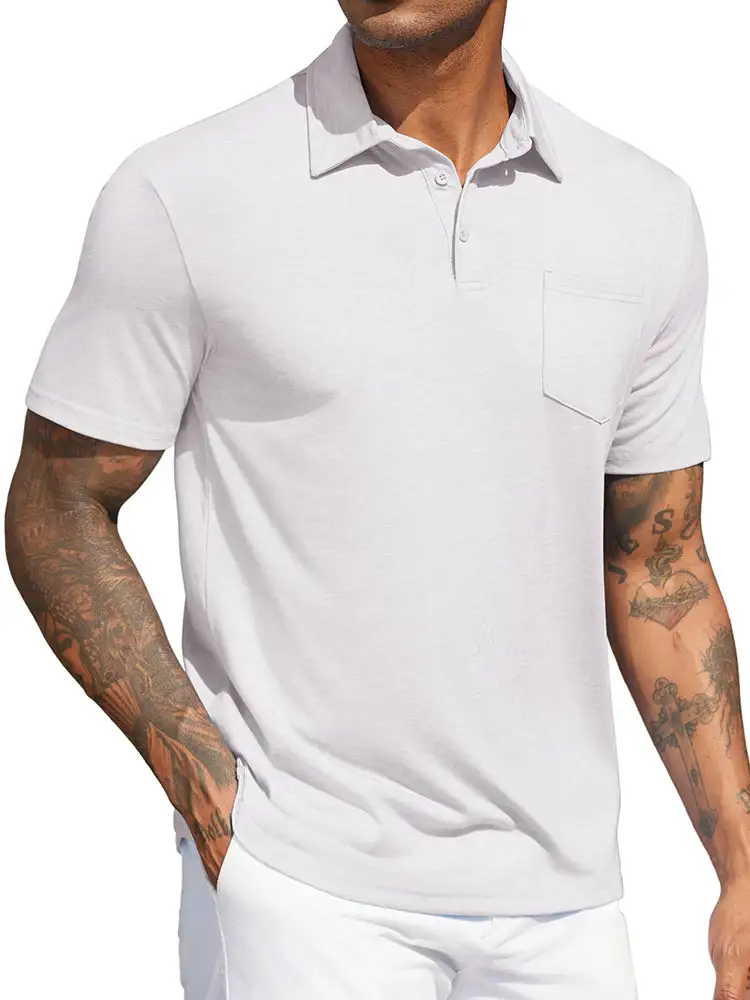 Casual Basic Golf Polo Shirt