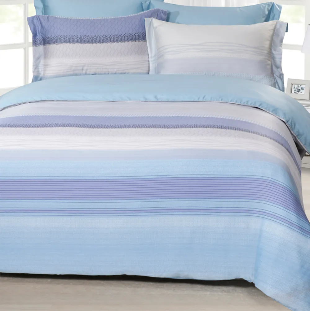 Classic Lyocell Fiber Woven Complete Bedding Set